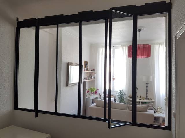 Verrière en acier sur mesure à Marseille