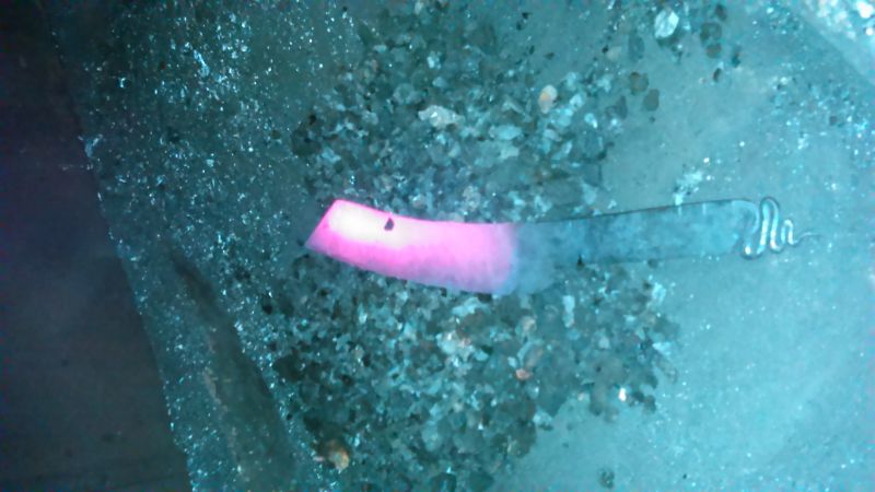 Grand couteau de camp forgé