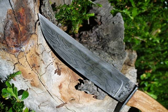 Couteau de chasse Damas