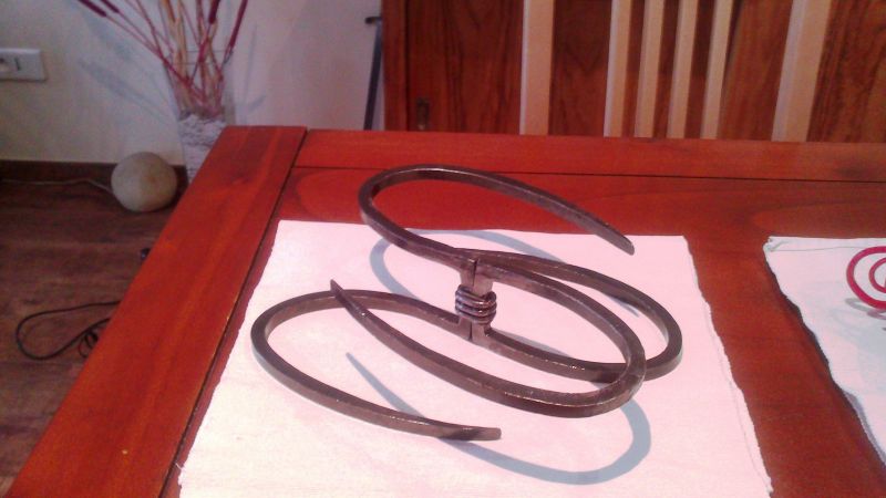 Dessous de plat en fer forgé