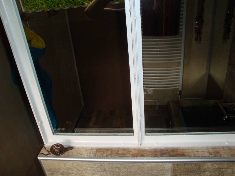 Verrière de salle de bain sur mesure