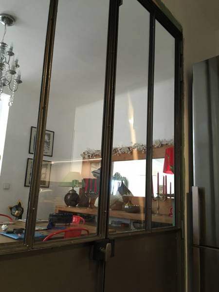 Portes vitrées style atelier