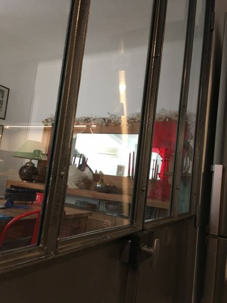 Portes vitrées style atelier