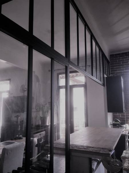 Verrière atelier sur mesure, à Marseille 13008