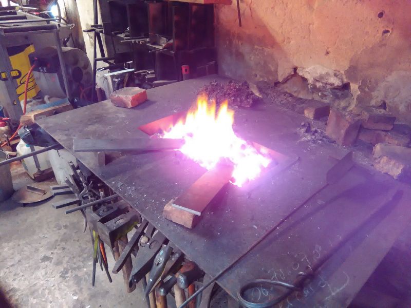 Forge d'une penture