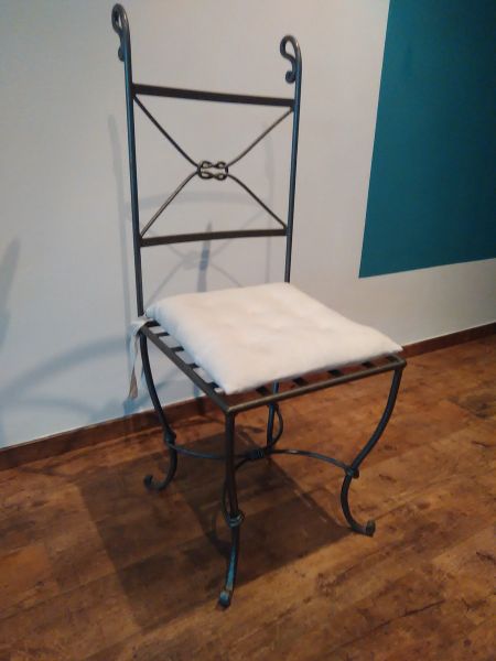 Chaises en fer forgé