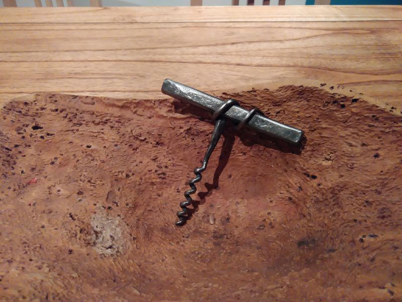 Tire-bouchons en fer forgé