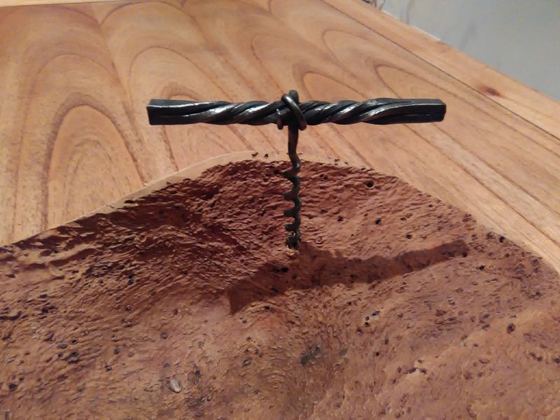 Tire-bouchons en fer forgé