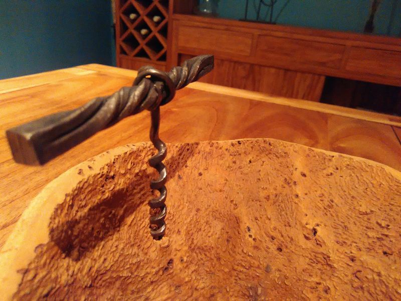 Tire-bouchons en fer forgé