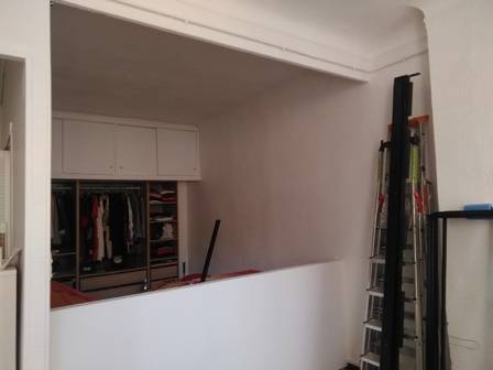 Avant la pose de la verrière