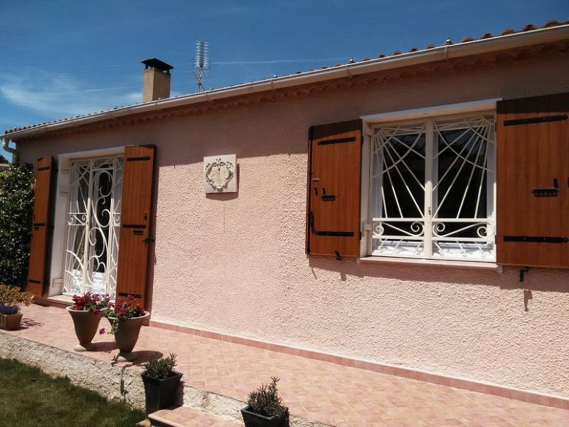 Grilles de défense en fer forgé à Aix en Provence