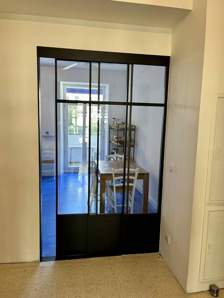 Portes vitrées coulissantes sur mesure à Marseille 13005