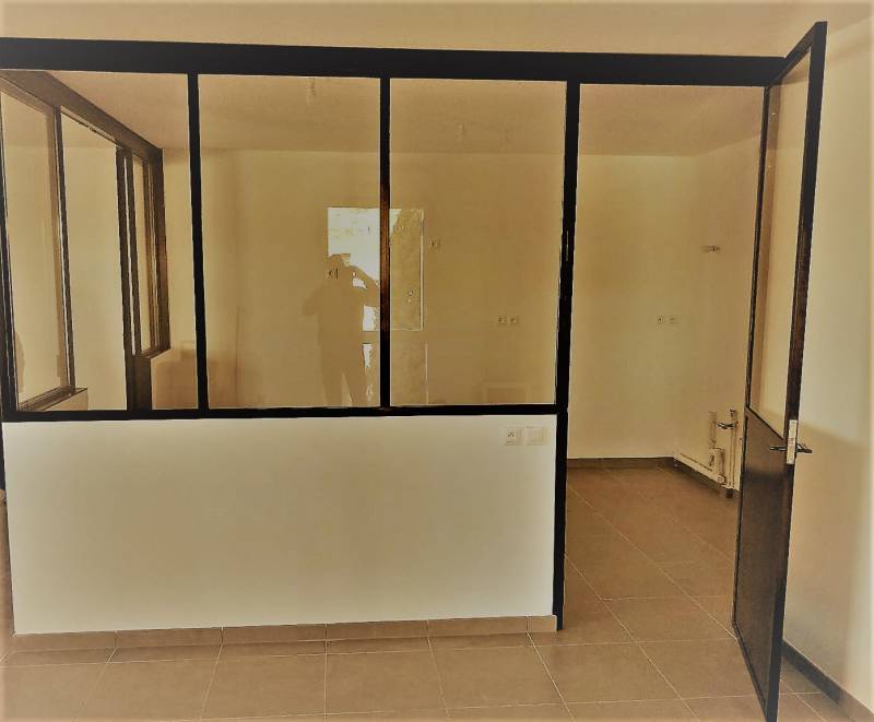 Verrière de cuisine sur mesure à Marseille 13012