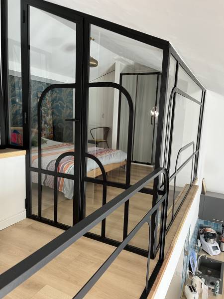 Verrière art-déco sur mesure à Marseille 