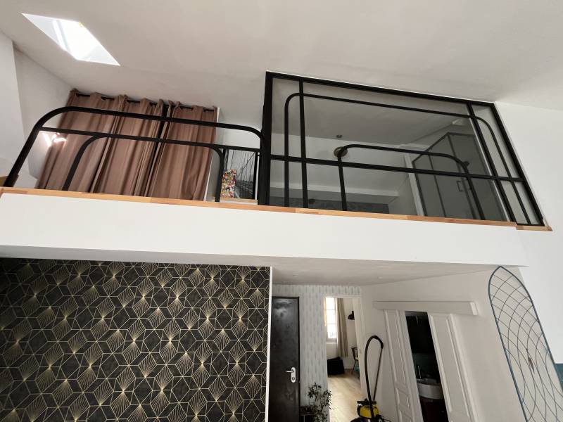 Verrière art-déco sur mesure à Marseille 