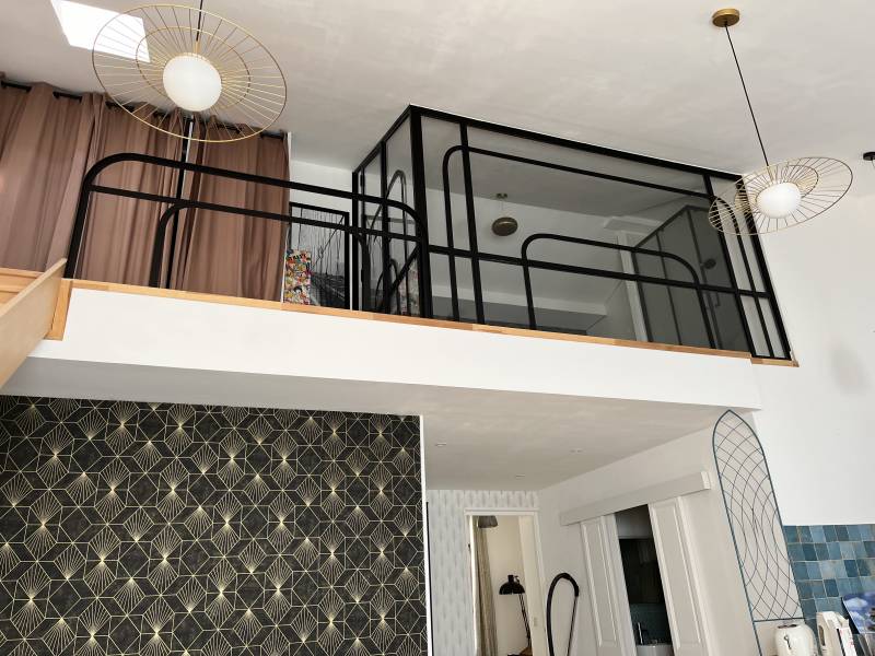 Verrière art-déco sur mesure à Marseille 