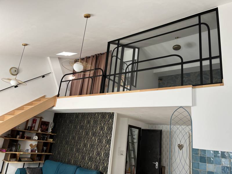 Verrière art-déco sur mesure à Marseille 