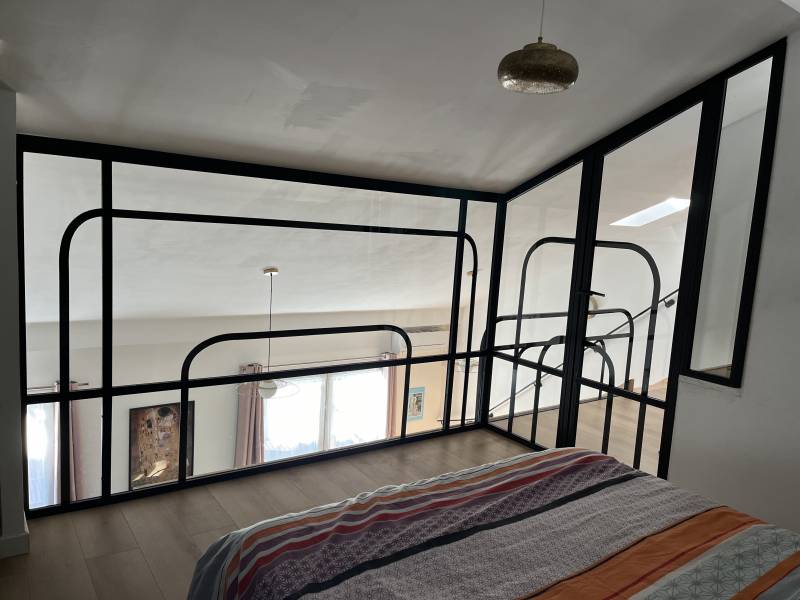 Verrière art-déco sur mesure à Marseille 