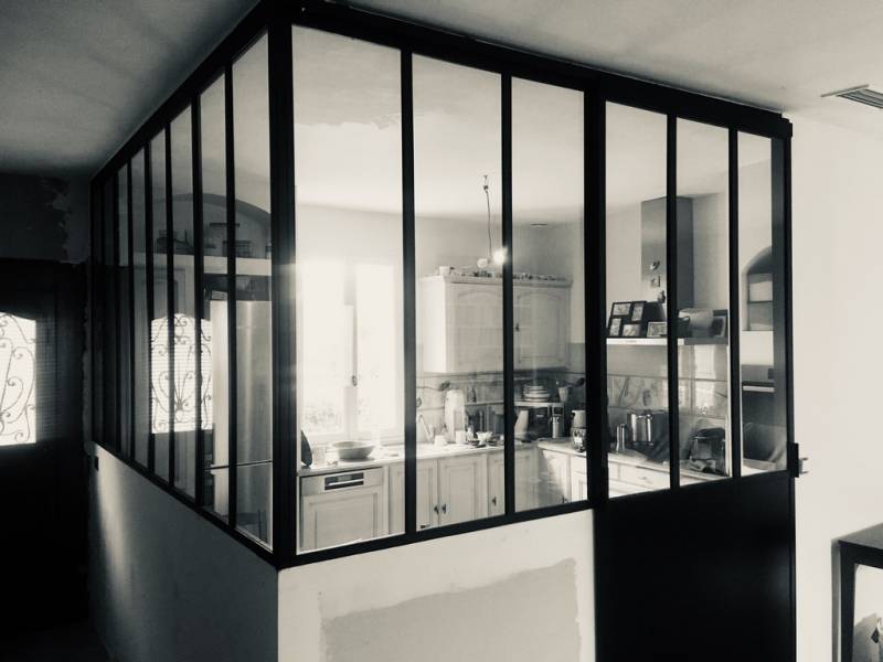 Verrière d'atelier à Marseille 