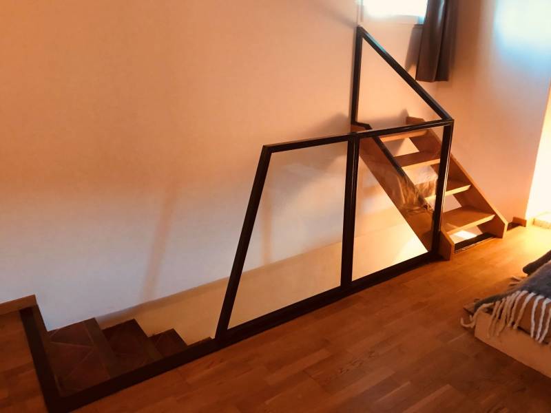 Garde corps vitré à Aix en provence