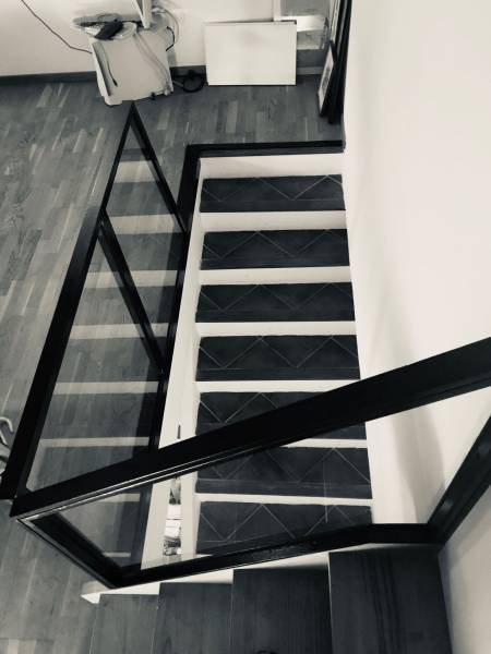 Garde corps vitré à Aix en Provence