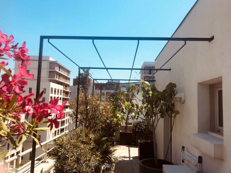 Pergola sur mesure à Marseille 13002