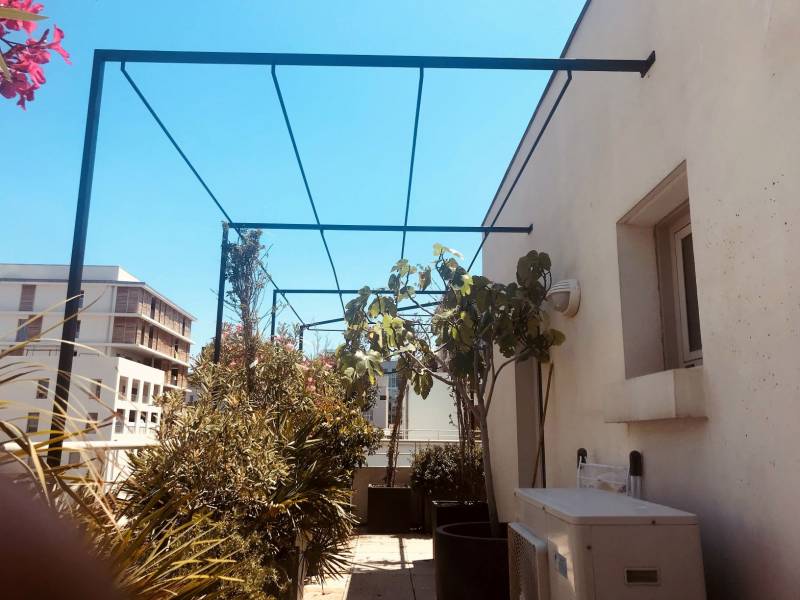 Pergola sur mesure à Marseille 13002