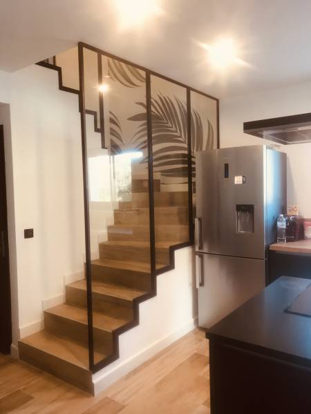 Création d'une verrière d'escalier sur-mesure à Allauch