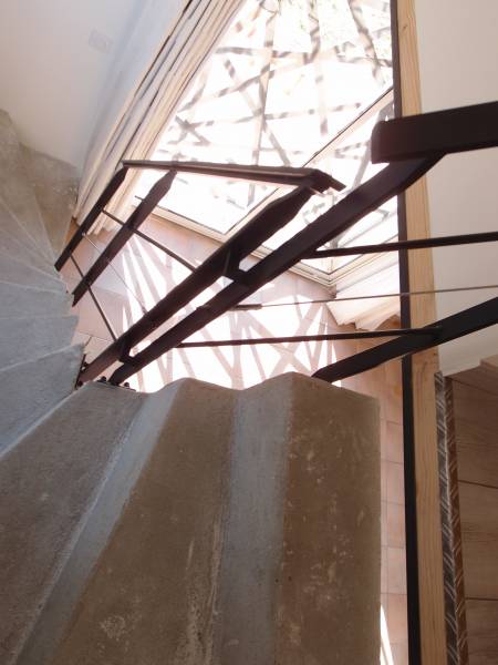 Rampe d'escalier à Marseille